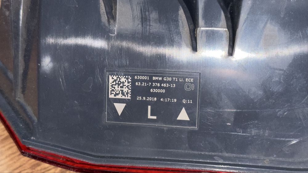 Lampă stop aripă stânga BMW Seria 5 G30