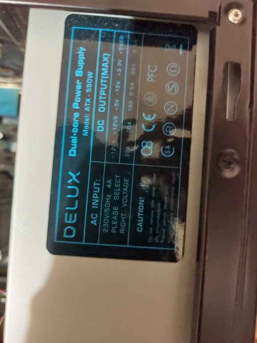 Геймърски Компютър Delux Работещ неизползван