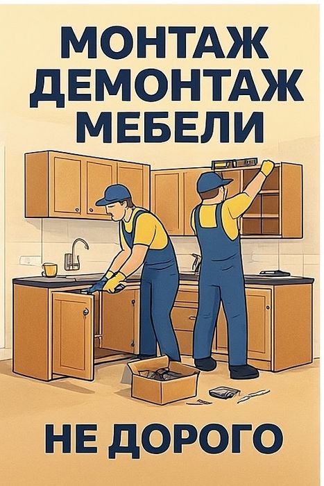 Сборка разборка мебели. Мебелщик