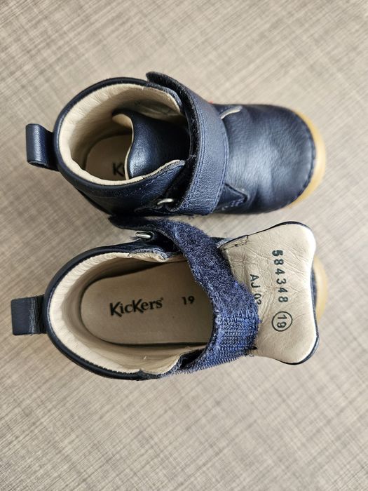 Pantofi copii barefoot Kickers nr 19,  12 cm