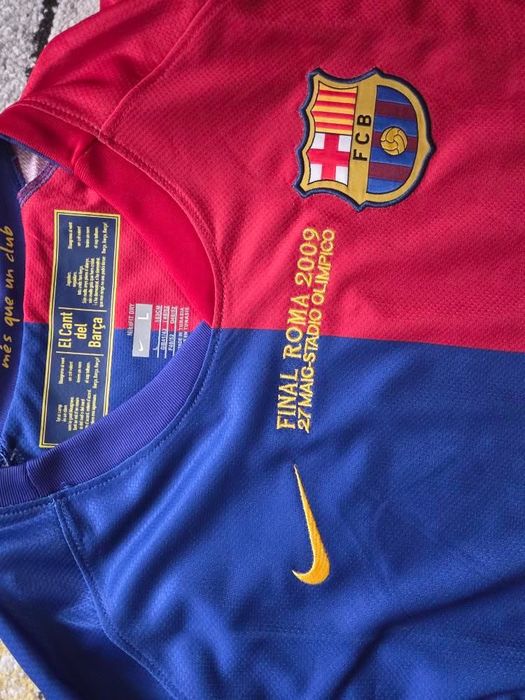 Tricou fotbal Messi 2008/09 Finala UCL