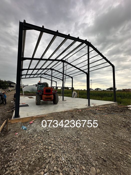 Executam hale metalice