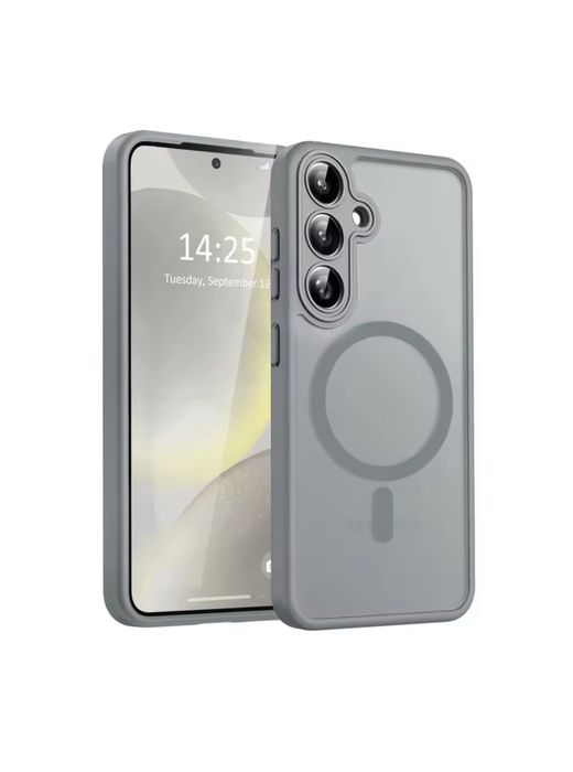 Samsung S23/S24/S25/PLUS/ULTRA Husa Magsafe Spate Anti Amprenta