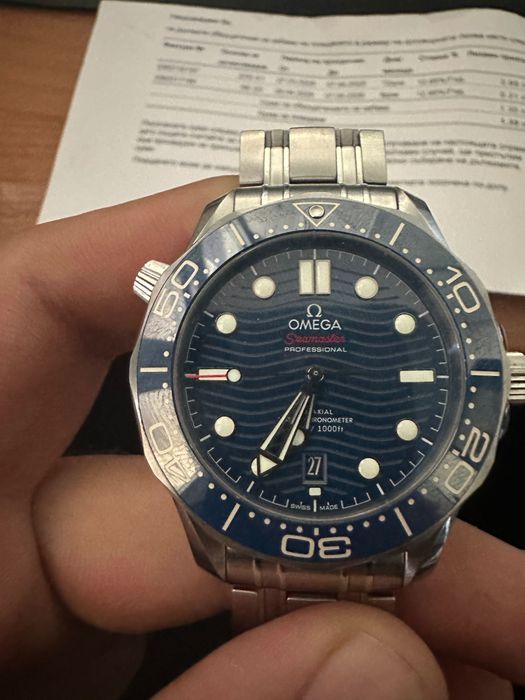 OMEGA Seamaster Diver 300M Co‑Axial Master Chronometer 8800 – 42mm