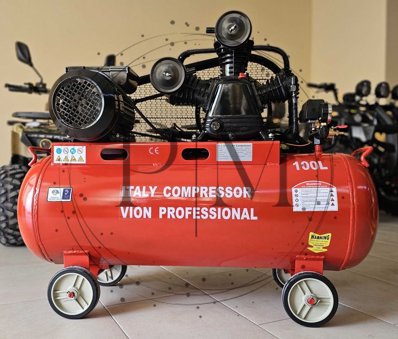 Триглав компресор за въздух 100 литра