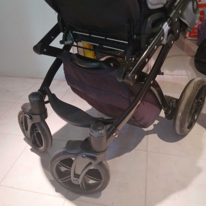 Детска количка с два коша