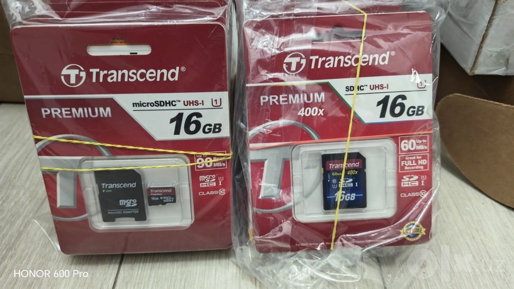 Transcend 16gb for full HD