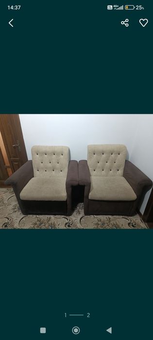Kreslo sotiladi yaxshi sastayanida