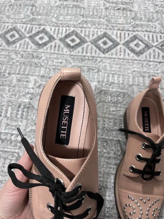 Pantofi Musette, piele naturala, 36