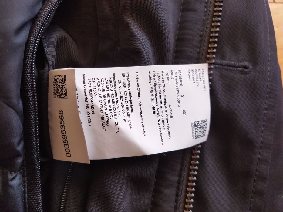 Hugo Boss Гъши Пух Парка