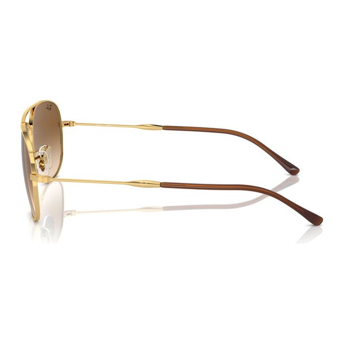 Ray-Ban RB3735 001/51 Auriu - Ochelari de Soare Unisex