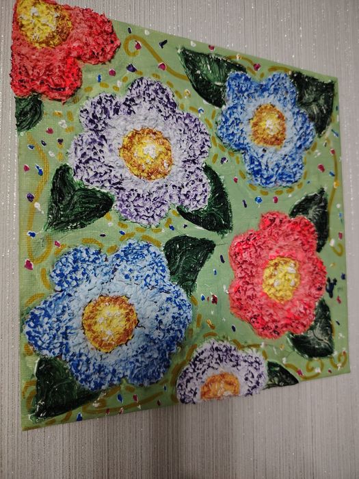 3D ръчно рисувана картина с цветя и други картини