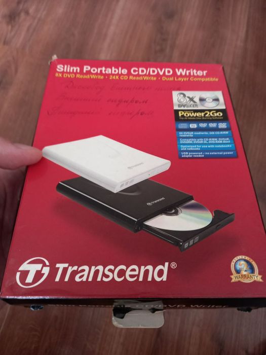 Пишущий CD  плеер Transcend.