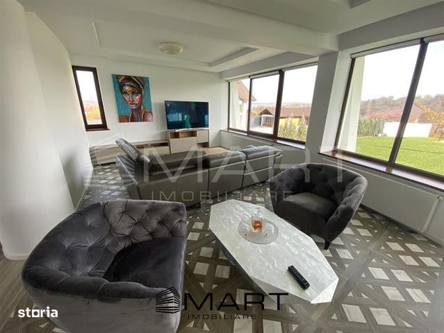 Vila de lux 5 camere +1500mp teren Cisnadie