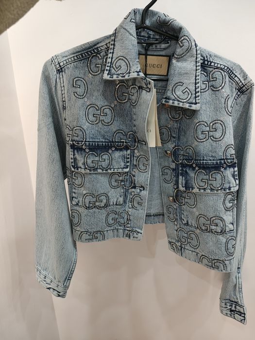 Geaca de blugi Gucci, nou cu eticheta