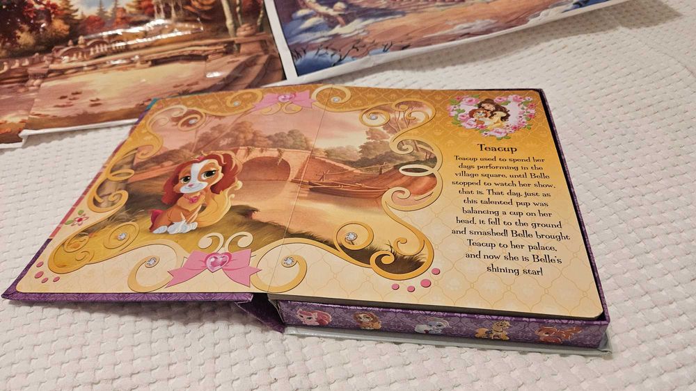 Set figurine Disney Princess Palace Pets + Carte si decoruri