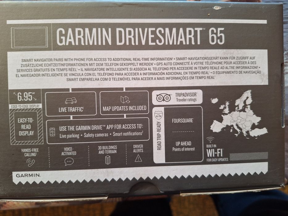 Навигация Garmin drive smart 65