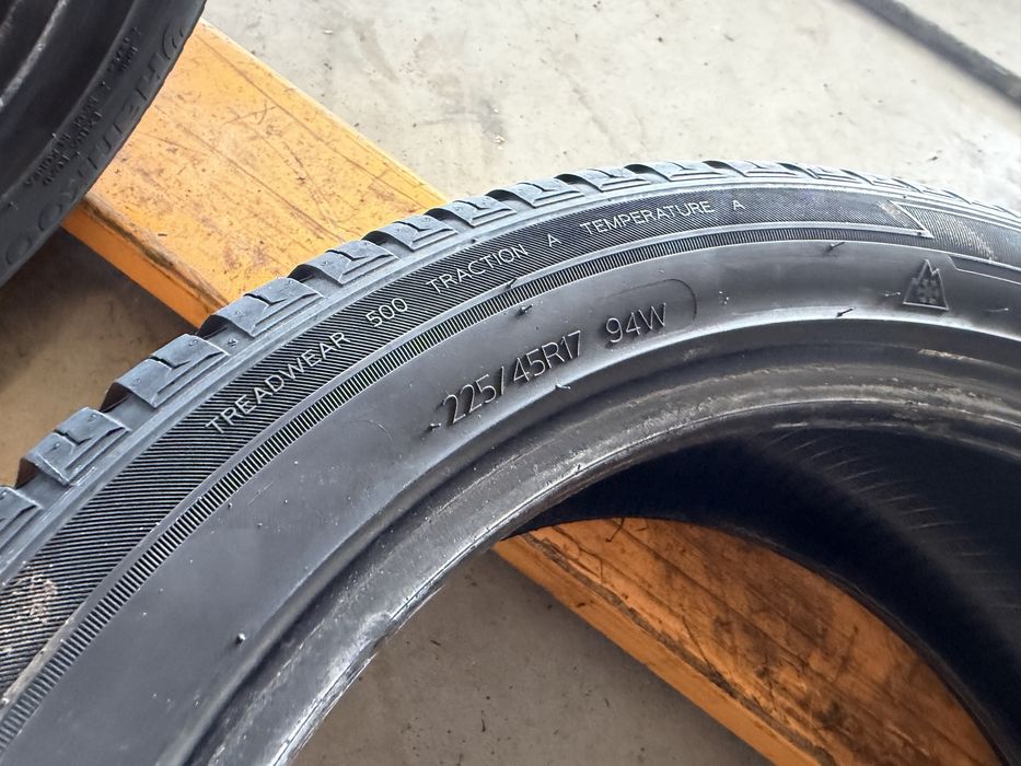 2 бр. Hankook Kinergy 4S2 – 225/45 R17 94W XL – Всесезонни – DOT 2023