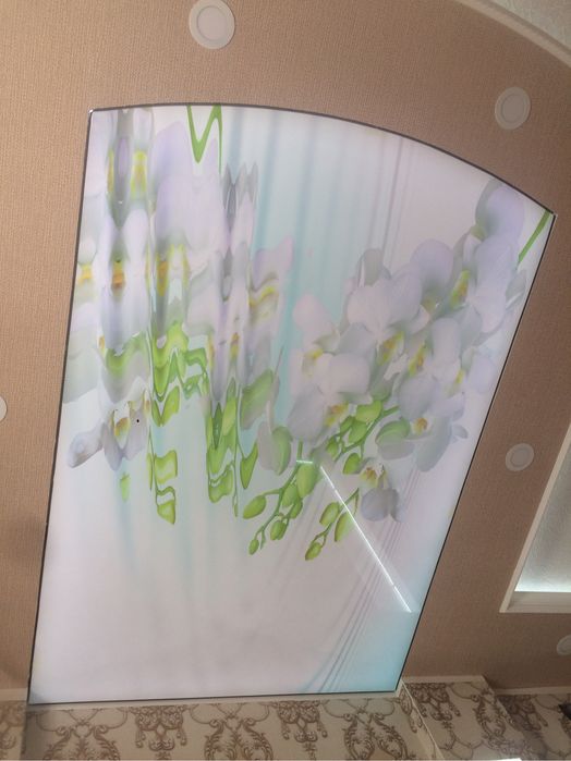 натяжные потолки  3D fotooboi