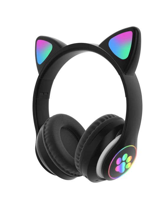 Наушник детский Fengchengjia toys Bluetooth черный