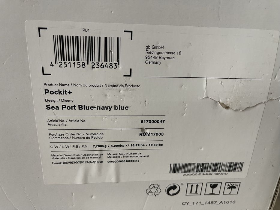 Carucior copil sport Gb pockit+ ultra compact pliat 20x34x42cm