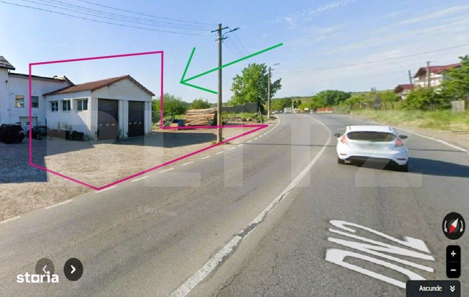 Locuinta si Hala/Spatiu Comercial in Falticeni, 630 mp teren