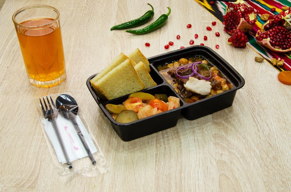 Тушлик учун таом йетказиб бериш хизмати/ Дастака Обед/ Даствка еды