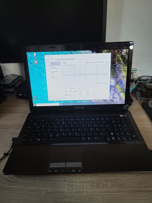 Laptop Asus K53SD , i7- 2670QM , 8 GB,  hdd 1 TB  , 15.6"