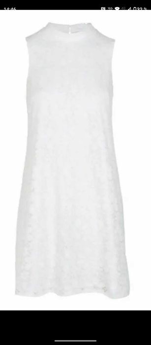 Rochie scurta, noua, alba - marimi xs-xl