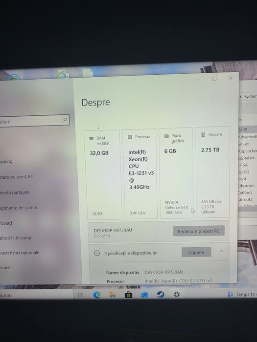 Pc gaming rgb complet