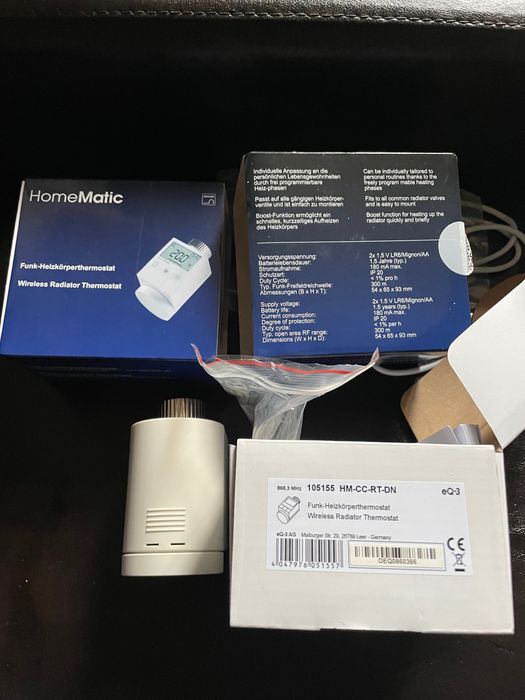 термостат~термоглава HomeMatic
