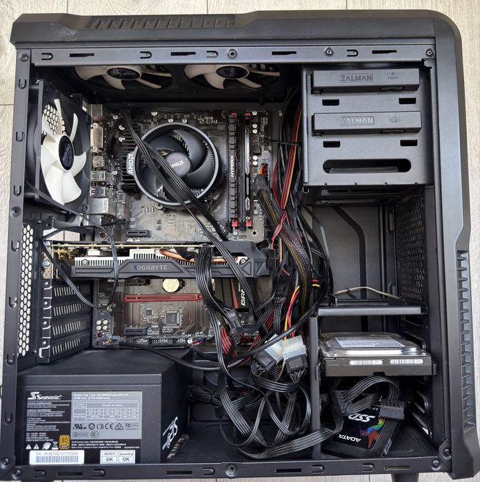 PC Gaming GTX 1060 6Gb / AMD Ryzen 5 1600 + alte componente