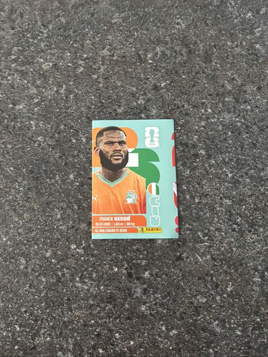 Misprint world cup sticker