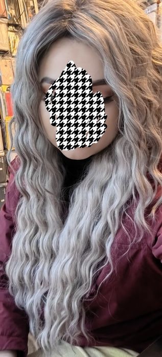 peruca noua ,fibra sintetica