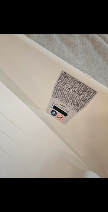 Cadita ok baby culoare alb