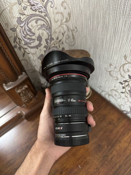 Canon 17/40 linza ideal