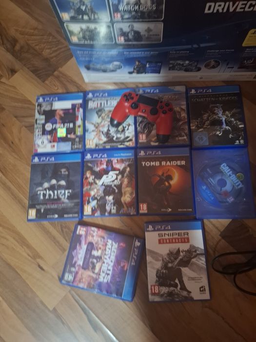 Playstation 4 cu 10 jocuri