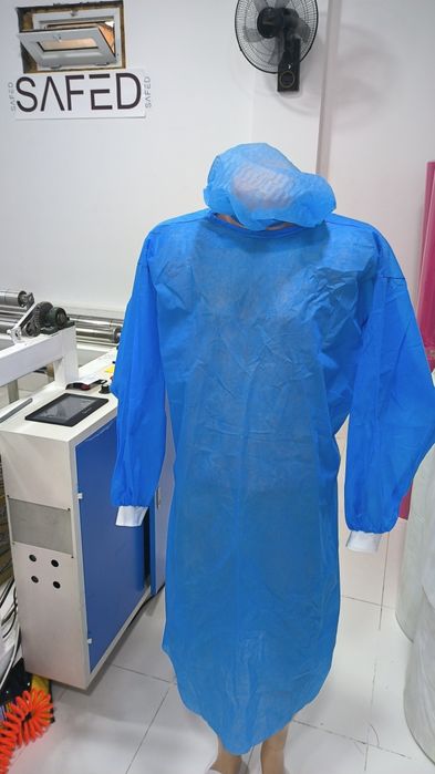 (нестерильные)Одноразовый халат для операции и процедур.