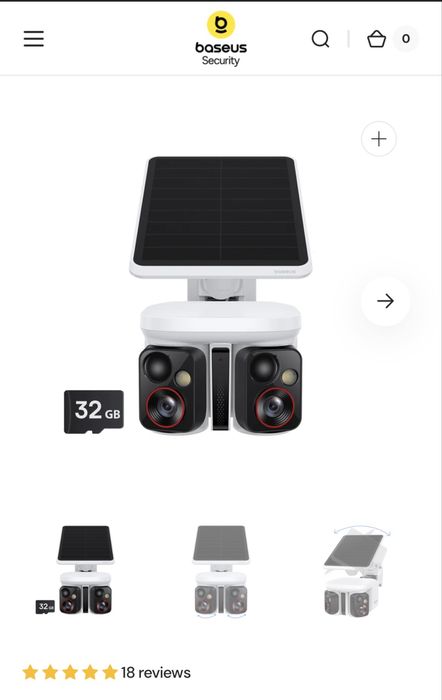 Камера наблюдения Baseus Security X1 Pro kamera