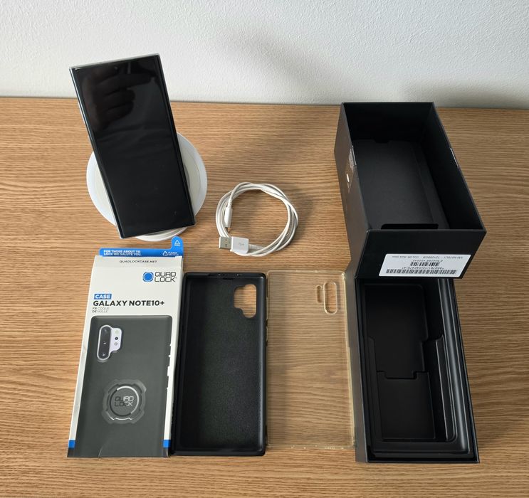 Samsung Galaxy Note 10+ (5G) impecabil+bonus incarcator Wireless si huse