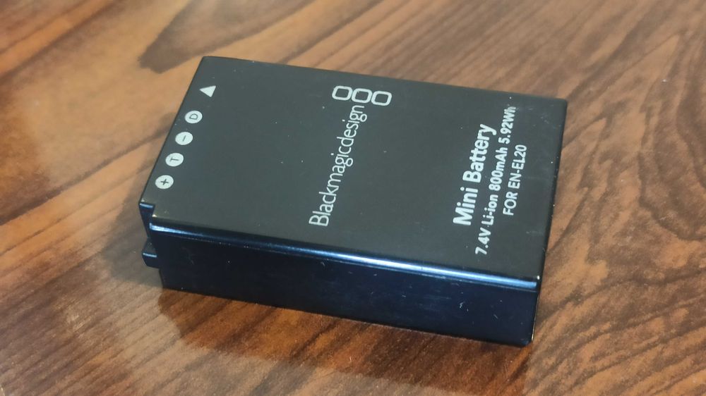 Аккумулятор для Blacmagic Pocket Full HD и Pocket 6G2 / 6Pro