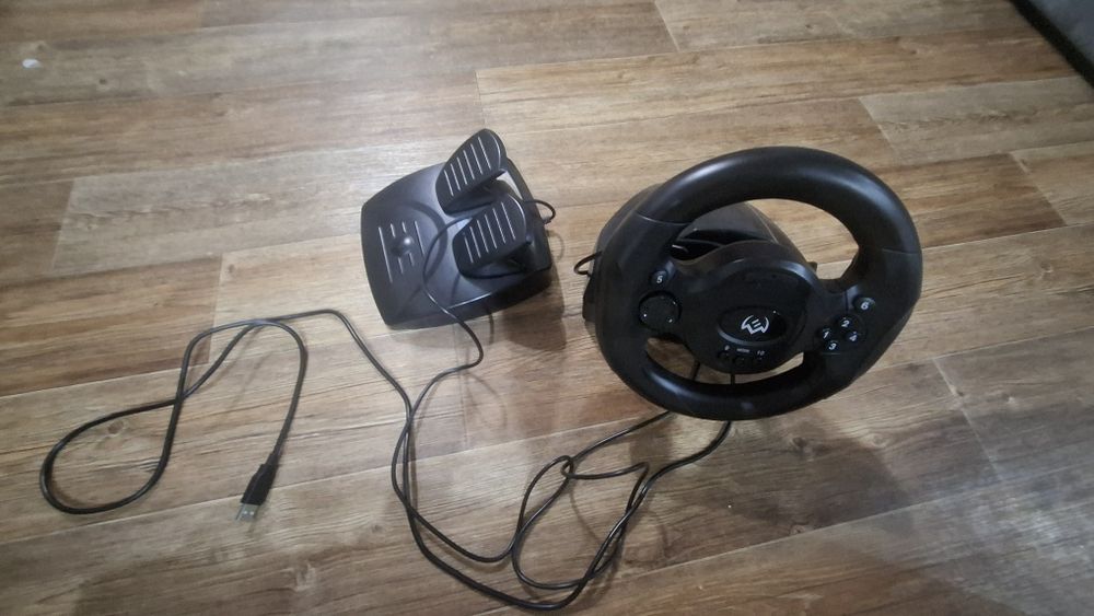 Руль игровой для компа и ноутбука