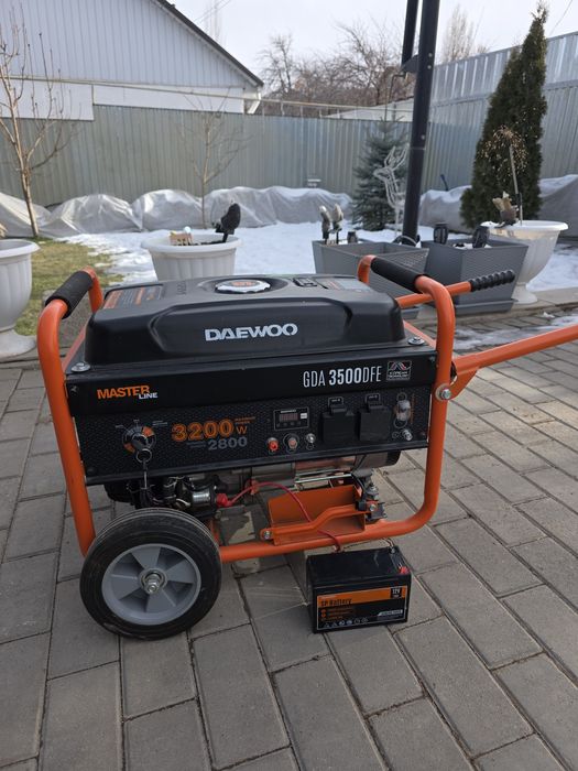 Генератор Daewoo 3 КВт газ/бензин
