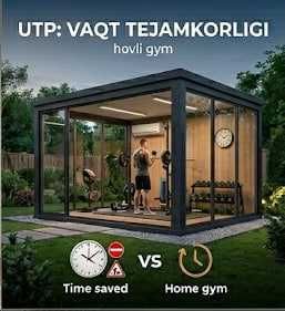 Uyingiz Uchun Mukammal Sport Zali — Noldan Boshlab Jihozlaymiz