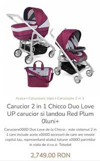 Chicco trio love store stroller