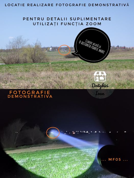 Astrolux MF05 - Lanterna PROFESIONALA/Cea mai puternica din lume 3,1km