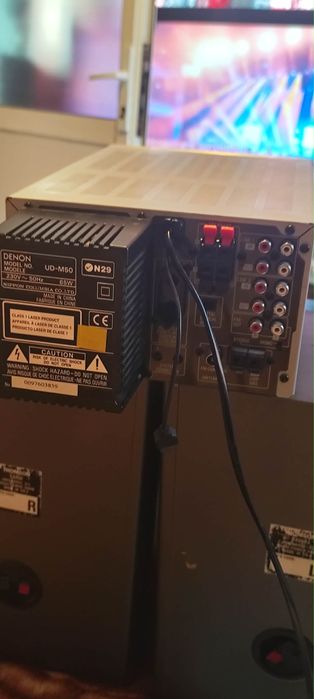 Amplificator denon si boxe tomson