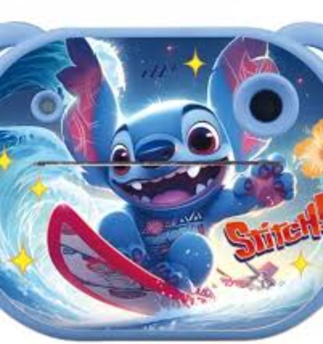 HD Детска камера за печат/ Камера с печат на снимка Стич с две ролки