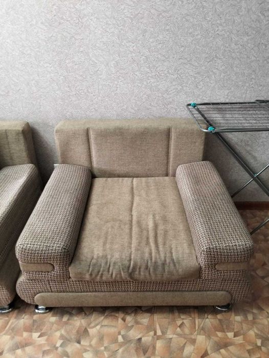 Диван раскладной с креслом