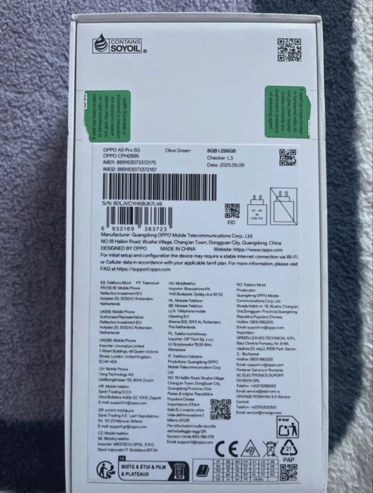 Oppo A5 5G nou nouț